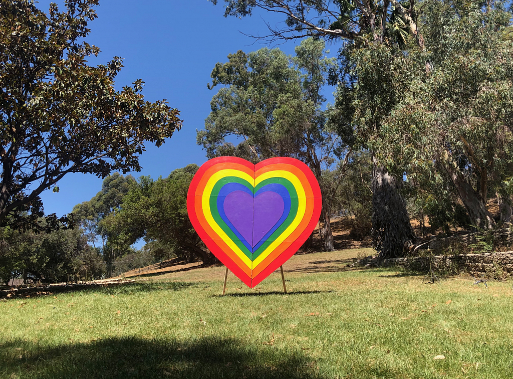 Rainbow Heart
